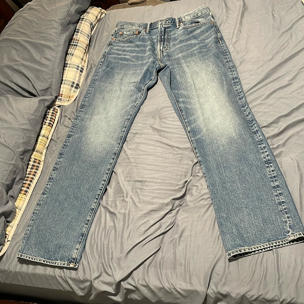 NWT American Eagle Relaxed Straight Jeans Men’s 34 34